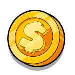Symbol Gold Coin