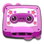 Symbol Pink Cassette