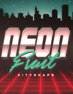 Neon Fruit Cityscape