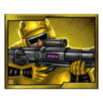 Symbol Gold Soldier