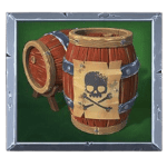 Symbol Rum Barrel