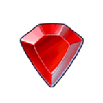 Symbol Red Gem