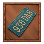 Symbol License Plate