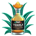 Symbol Tequila Bottle