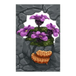 Symbol Purple Flower