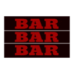 Symbol Triple BAR