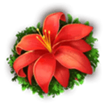 Symbol Red Flower