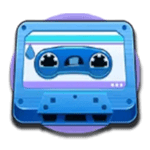 Symbol Blue Cassette
