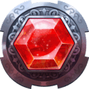 Symbol Red Gem