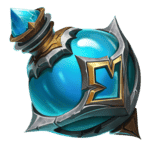 Symbol Scatter Blue Flask