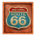 Symbol Route 66 Sign
