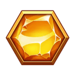 Symbol Gold Hexagon